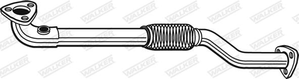 Walker 07633 - Труба выхлопного газа autodnr.net