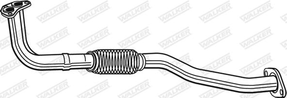 Walker 07634 - Труба вихлопного газу autocars.com.ua