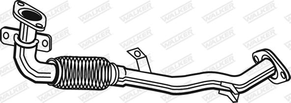 Walker 07788 - Труба вихлопного газу autocars.com.ua