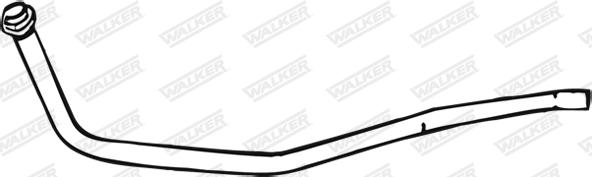 Walker 07892 - Труба вихлопного газу autocars.com.ua