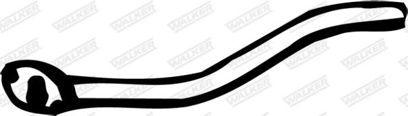 Walker 07900 - Труба вихлопного газу autocars.com.ua