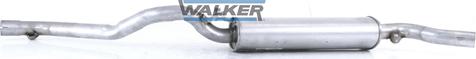 Walker 08311 - Глушник вихлопних газів кінцевий autocars.com.ua