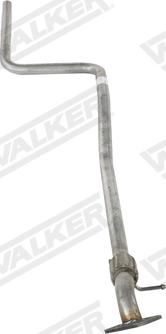 Walker 09108 - Труба вихлопного газу autocars.com.ua