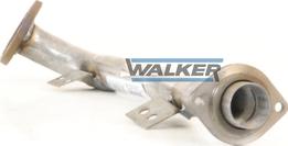 Walker 09982 - Труба вихлопного газу autocars.com.ua