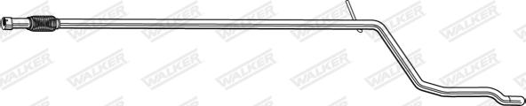 Walker 10676 - Труба вихлопного газу autocars.com.ua