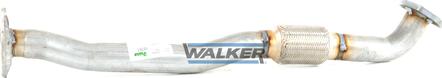 Walker 10701 - Труба вихлопного газу autocars.com.ua