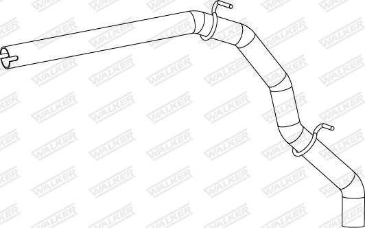 Walker 10805 - Труба выхлопного газа autodnr.net