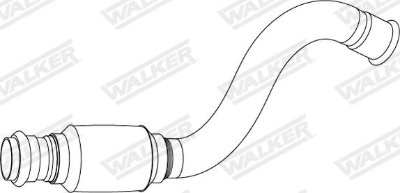 Walker 10871 - Труба выхлопного газа avtokuzovplus.com.ua