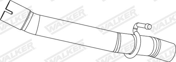 Walker 10875 - Труба вихлопного газу autocars.com.ua