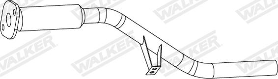 Walker 10934 - Труба вихлопного газу autocars.com.ua