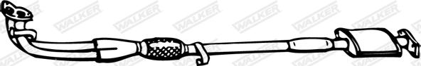 Walker 12392 - Предглушітель вихлопних газів autocars.com.ua