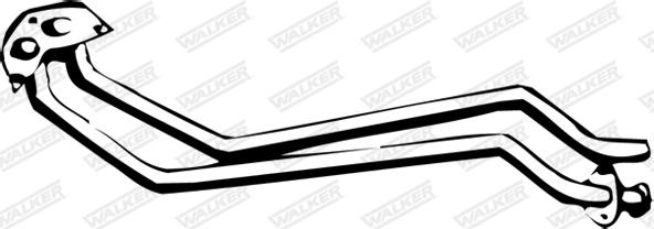 Walker 13031 - Труба вихлопного газу autocars.com.ua
