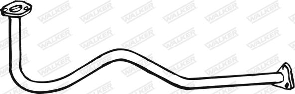 Walker 13646 - Труба вихлопного газу autocars.com.ua