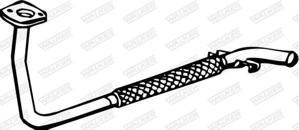 Walker 13739 - Труба вихлопного газу autocars.com.ua