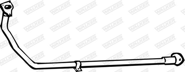 Walker 14038 - Труба вихлопного газу autocars.com.ua