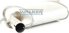 Walker 14660 - Середній глушник вихлопних газів autocars.com.ua