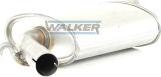 Walker 14660 - Середній глушник вихлопних газів autocars.com.ua