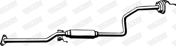 Walker 15144 - Средний глушитель выхлопных газов autodnr.net