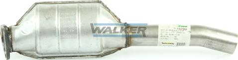 Walker 15792 - Каталізатор autocars.com.ua