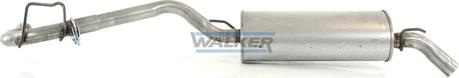 Walker 15981 - Глушник вихлопних газів кінцевий autocars.com.ua