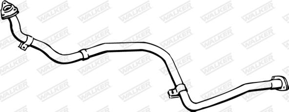 Walker 16768 - Труба вихлопного газу autocars.com.ua