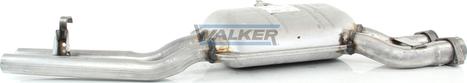 Walker 16978 - Середній глушник вихлопних газів autocars.com.ua