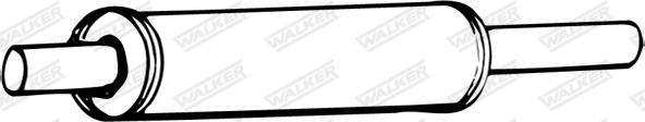 Walker 17038 - Предглушитель выхлопных газов autodnr.net