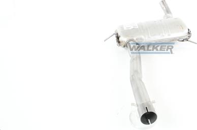 Walker 17284 - Середній глушник вихлопних газів autocars.com.ua