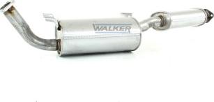 Walker 17647 - Середній глушник вихлопних газів autocars.com.ua