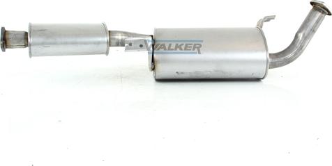 Walker 17647 - Середній глушник вихлопних газів autocars.com.ua
