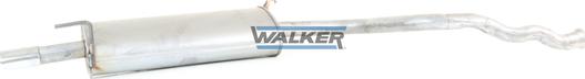 Walker 17862 - Глушник вихлопних газів кінцевий autocars.com.ua