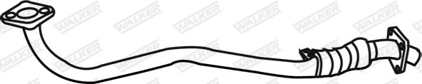Walker 17914 - Труба вихлопного газу autocars.com.ua
