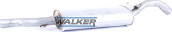 Walker 18186 - Глушник вихлопних газів кінцевий autocars.com.ua