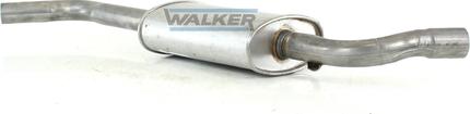 Walker 18252 - Средний глушитель выхлопных газов avtokuzovplus.com.ua