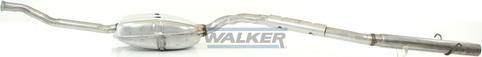 Walker 18275 - Середній глушник вихлопних газів autocars.com.ua