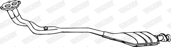 Walker 18384 - Каталізатор autocars.com.ua