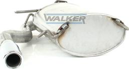 Walker 18677 - Глушник вихлопних газів кінцевий autocars.com.ua