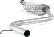 Walker 18731 - Середній глушник вихлопних газів autocars.com.ua