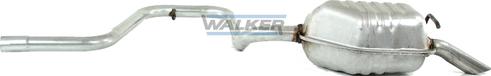 Walker 18732 - Глушитель выхлопных газов, конечный autodnr.net