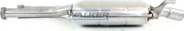 Walker 19525 - Середній глушник вихлопних газів autocars.com.ua