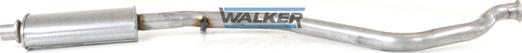 Walker 19568 - Средний глушитель выхлопных газов avtokuzovplus.com.ua
