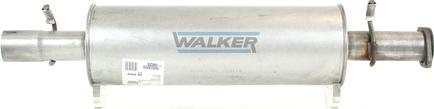Walker 19620 - Середній глушник вихлопних газів autocars.com.ua