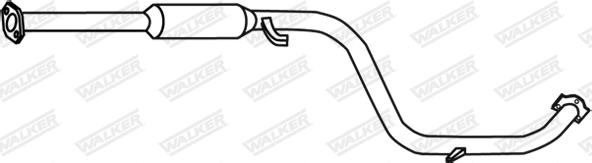 Walker 19800 - Предглушітель вихлопних газів autocars.com.ua