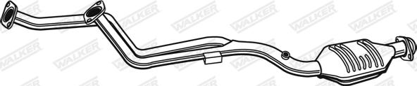 Walker 20343 - Каталізатор autocars.com.ua