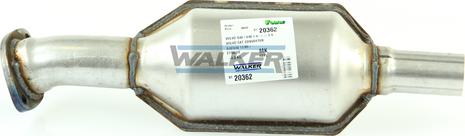 Walker 20362 - Каталізатор autocars.com.ua