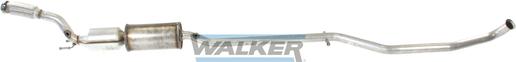 Walker 20993 - Каталізатор autocars.com.ua