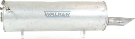Walker 21217 - Глушник вихлопних газів кінцевий autocars.com.ua