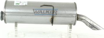 Walker 21223 - Глушник вихлопних газів кінцевий autocars.com.ua