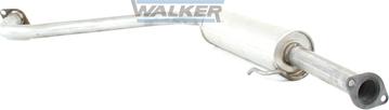 Walker 21250 - Средний глушитель выхлопных газов avtokuzovplus.com.ua