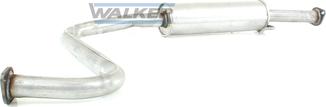 Walker 21250 - Середній глушник вихлопних газів autocars.com.ua